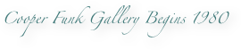 Cooper Funk Gallery Begins 1980